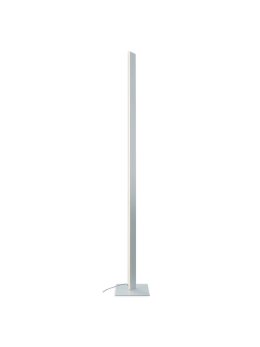 Lampa podłogowa wewnętrzna do salonu ozdobna biała - LEDco.pl