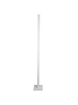 Lampa podłogowa wewnętrzna do salonu ozdobna biała - LEDco.pl