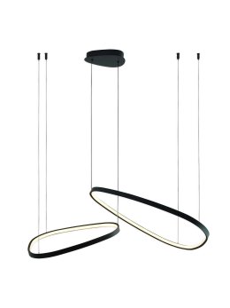 Lampa wisząca kamienie LED na linach - LEDco.pl