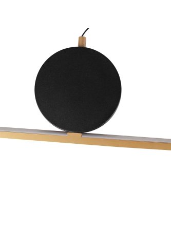 Lampa wisząca geometryczna glamour LED na linach - LEDco.pl 2