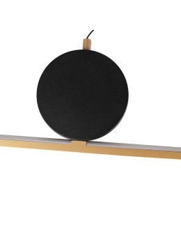 Lampa wisząca geometryczna glamour LED na linach - LEDco.pl