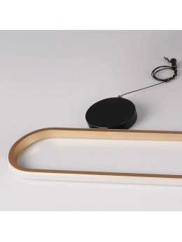 Lampa wisząca geometryczna glamour LED na linach - LEDco.pl