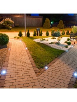 Lampa najazdowa owalna oczko do wkopania MIVO GoldLux - LEDco.pl