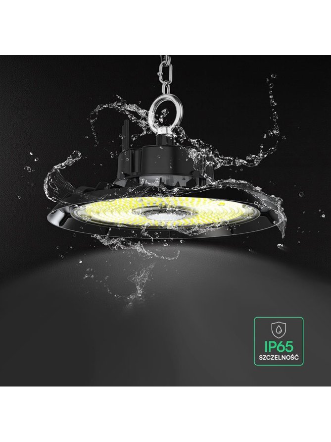 Oprawa V-TAC LED UFO high bay CREE CHIP IP65 ALU 135Lm/W 100W VT-91102 4000K 15500lm 6 lat gwarancji