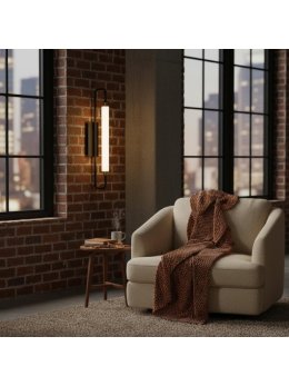 kinkiet elewacyjny do przedpokoju designerski loft retro 333995 LEDco.pl
