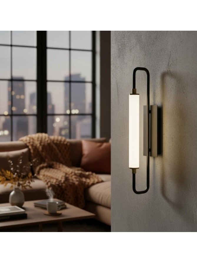 kinkiet elewacyjny do przedpokoju designerski loft retro 333995 LEDco.pl