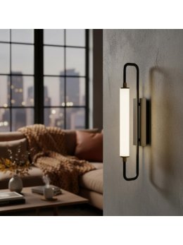 kinkiet elewacyjny do przedpokoju designerski loft retro 333995 LEDco.pl