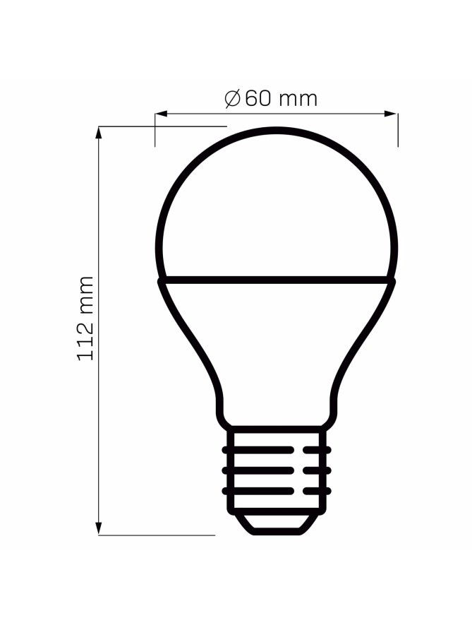 Zestaw 10szt x Żarówka LED 10,5W E27 1055lm 334862 neutralna - LEDco.pl