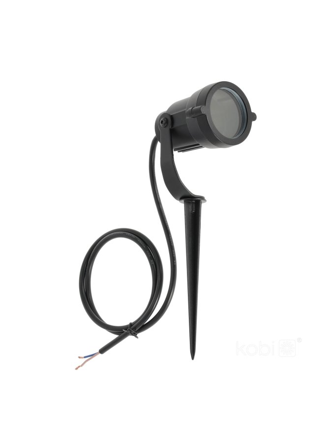 Lampa ogrodowa BLAKE UNO 1xGU10 IP65 czarna Kobi