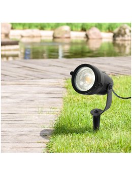 Lampa ogrodowa BLAKE UNO 1xGU10 IP65 czarna Kobi