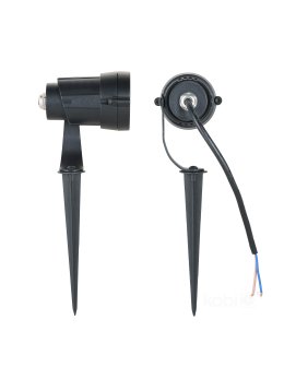Lampa ogrodowa BLAKE UNO 1xGU10 IP65 czarna Kobi