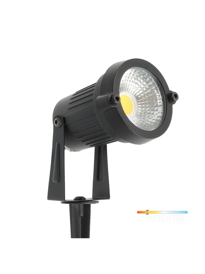 Lampa ogrodowa LED BLAKE 5W 3000K IP65 czarna Kobi