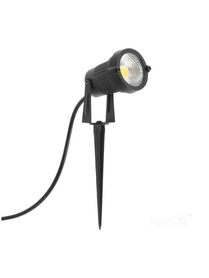 Lampa ogrodowa LED BLAKE 5W 3000K IP65 czarna Kobi