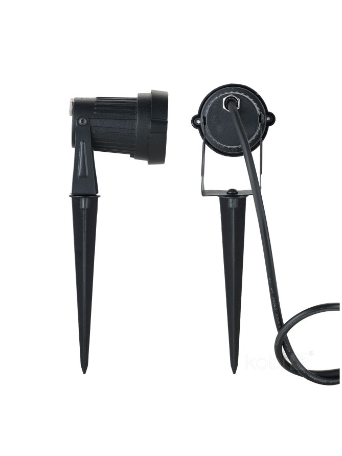 Lampa ogrodowa LED BLAKE 5W 4000K IP65 czarna Kobi