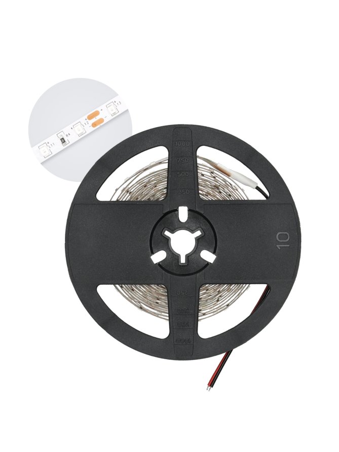 Taśma LED TRAMO 300 2835 5m żółta IP65 Kobi
