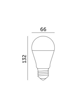 Żarówka LED GS 22W E27 6500K Kobi