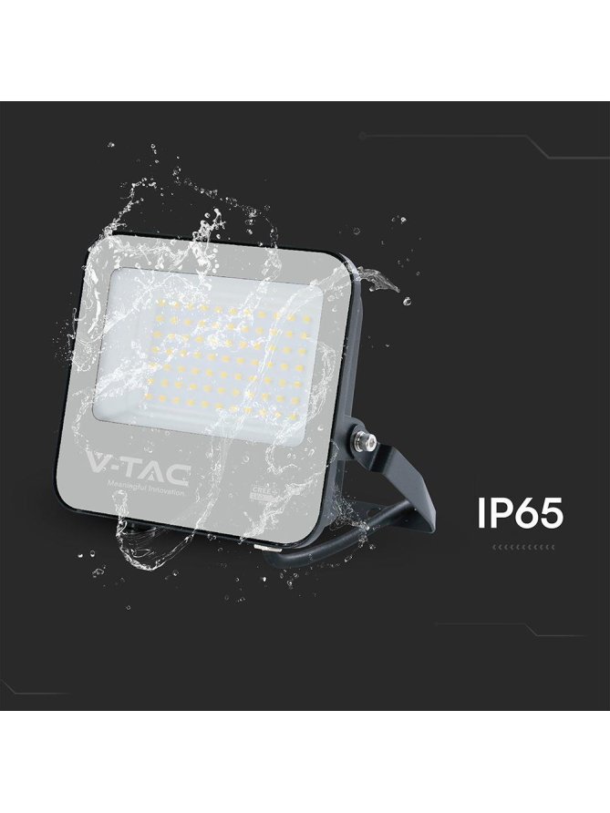 Projektor LED V-TAC CREE CHIP 50W 135lm/W IP65 VT-4455 3000K 6750lm 6 lat gwarancji