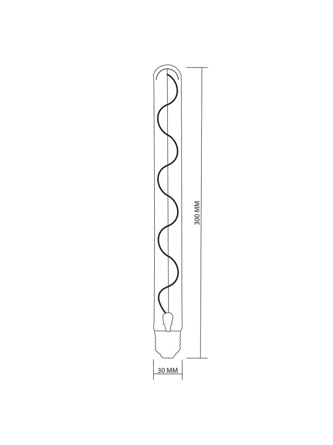 Żarówka LED filament T30 4,5W E27 500lm retro 329073 GoldLux - LEDco.pl