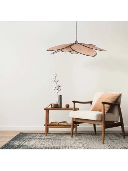 Lampa wisząca zwis boho rafia bambus naturalna rustykalna - LEDco.pl
