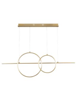 Lampa wisząca nowoczesna elegancka koła okręgi LED - LEDco.pl