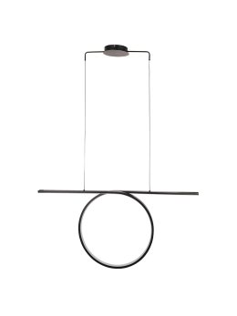 Lampa wisząca nowoczesna koło pierścień LED nad stół - LEDco.pl