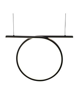 Lampa wisząca nowoczesna koło pierścień LED nad stół - LEDco.pl