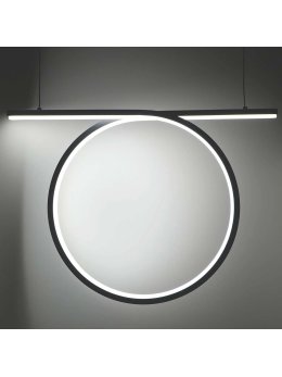 Lampa wisząca nowoczesna koło pierścień LED nad stół - LEDco.pl
