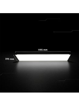 Panel LED V-TAC 40W 1200x300 LED CREE CHIP zasilacz STARSENSE backlight 33mm 120Lm/W VT-61045 4000K 4800lm 6 lat gwarancji