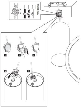 okrągła lampa sufitowa ring LED do salonu nad stół minimalistyczny  - LEDco.pl
