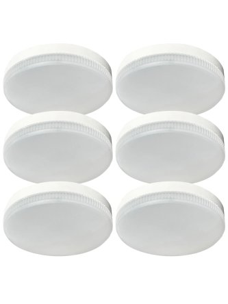 Zestaw 6szt x Żarówka LED 10W gx53 1100lm 334985 ciepła - LEDco.pl