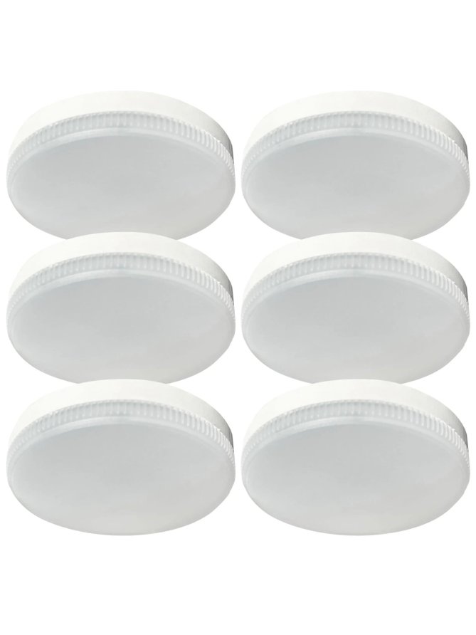 Zestaw 6szt x Żarówka LED 8W gx53 880lm 334961 ciepła - LEDco.pl