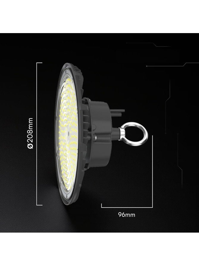 Oprawa V-TAC LED UFO high bay IP65 ALU 155Lm/W 200W VT-91202 4000K 31000lm 5 lat gwarancji