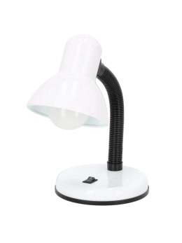 Lampka biurkowa ŚMIESZEK 1xE27 biała Kobi