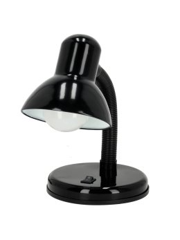 Lampka biurkowa ŚMIESZEK 1xE27 czarna Kobi