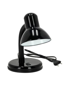 Lampka biurkowa ŚMIESZEK 1xE27 czarna Kobi