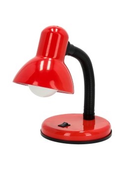 Lampka biurkowa ŚMIESZEK 1xE27 czerwona Kobi
