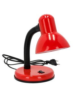 Lampka biurkowa ŚMIESZEK 1xE27 czerwona Kobi
