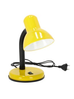 Lampka biurkowa ŚMIESZEK 1xE27 żółta Kobi
