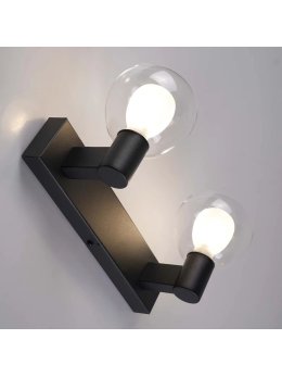 Kinkiet ścienny podwójny nowoczesny do łazienki IP44 - LEDco.pl