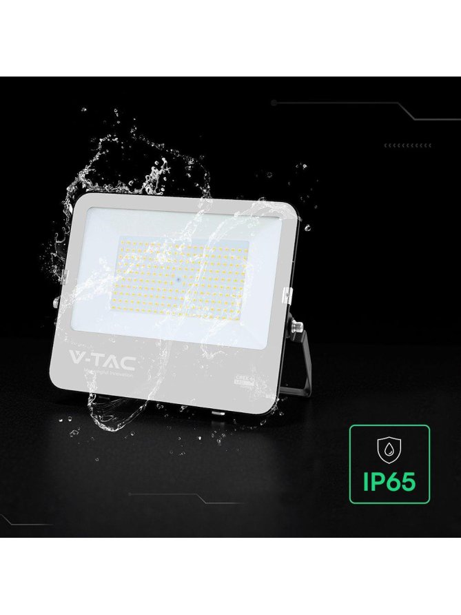 Projektor LED V-TAC CREE CHIP 150W 135lm/W przewód 1m IP65 VT-44153 6500K 17220lm 6 lat gwarancji