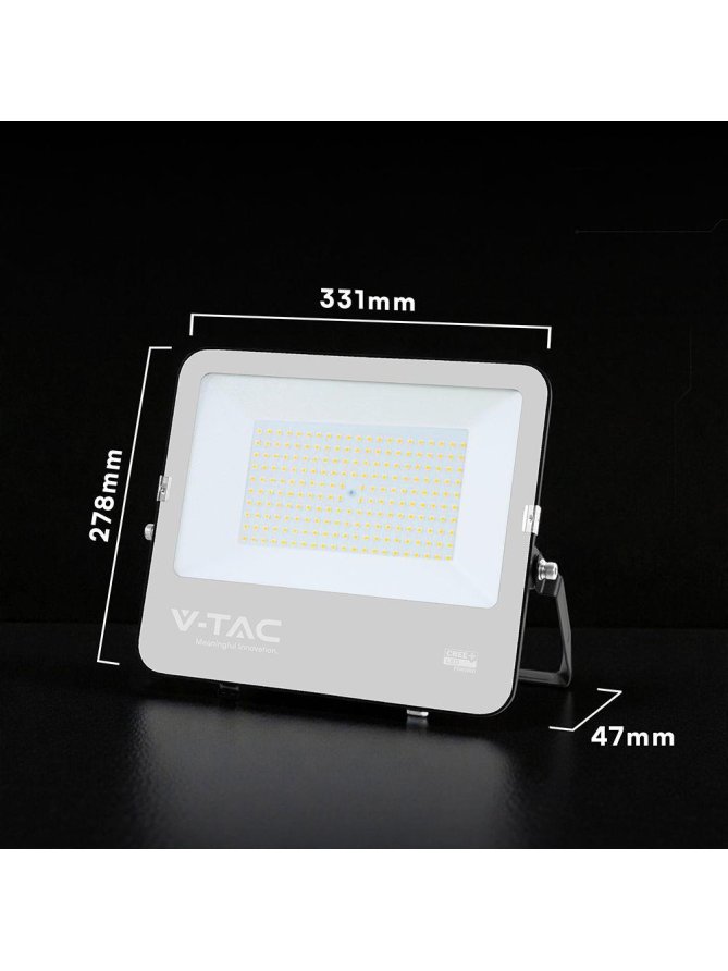 Projektor LED V-TAC CREE CHIP 150W 135lm/W przewód 1m IP65 VT-44153 6500K 17220lm 6 lat gwarancji