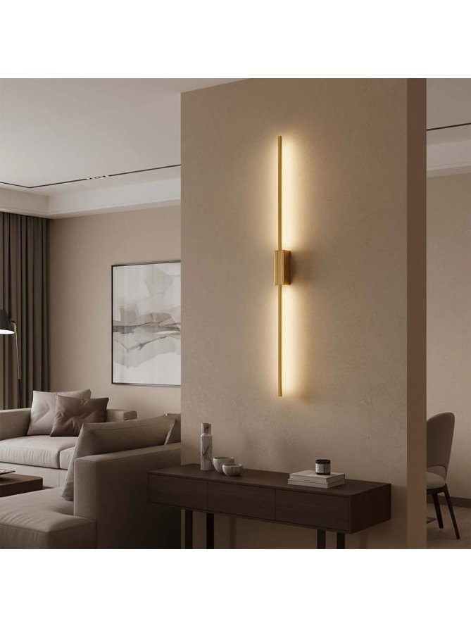 kinkiet ścienny LED prosty listwa designerski - LEDco.pl