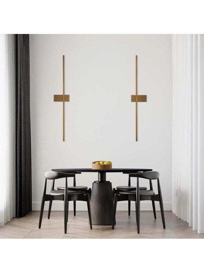 lampa elewacyjna ścienna LED prosty kinkiet listwa - LEDco.pl