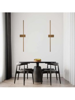 lampa elewacyjna ścienna LED prosty kinkiet listwa - LEDco.pl