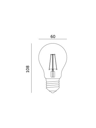 Żarówka do roślin LED PLANTY FGS 8W E27 1200K Kobi Design 2