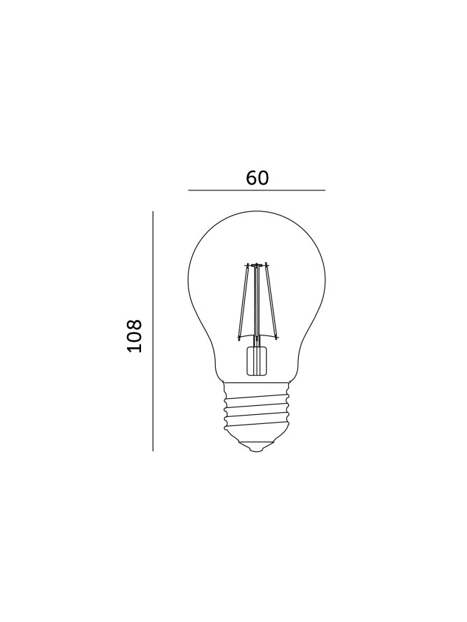 Żarówka do roślin LED PLANTY FGS 8W E27 1200K Kobi Design