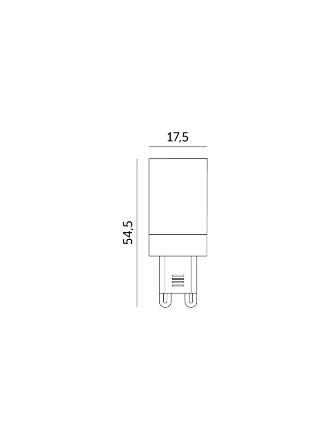 Żarówka LED G9 4W 4000K Kobi