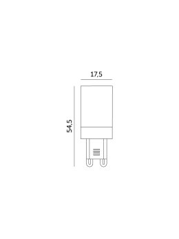 Żarówka LED G9 4W 6000K Kobi