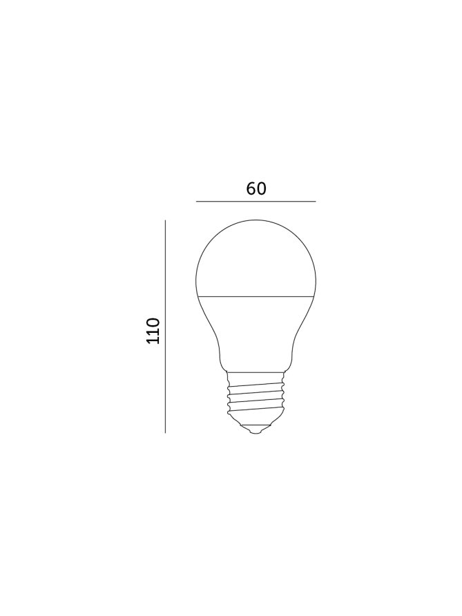 Żarówka LED GS 10W E27 6000K Kobi