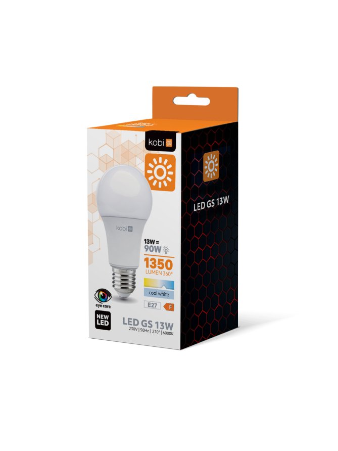 Żarówka LED GS 13W E27 6500K Kobi